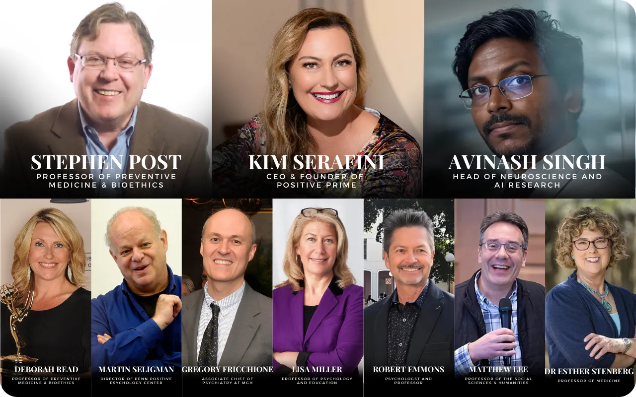 Global Positive Prime Speakers and Experts